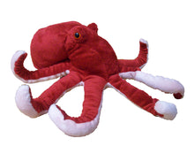 Octopus Plushie - 12" red