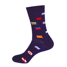 Nauticalia Crew Socks (Code Flags)