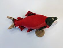 Sockeye Salmon Plushie 10"