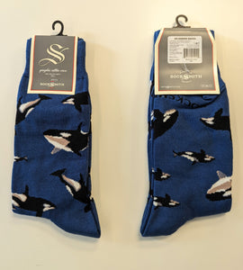 "WHALE HELLO THERE" SOCKS