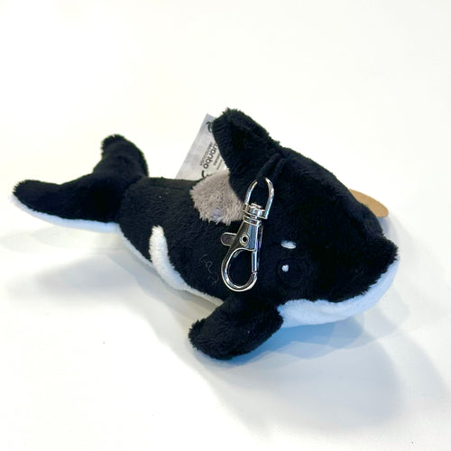 Killer Whale Stuffy Keyring